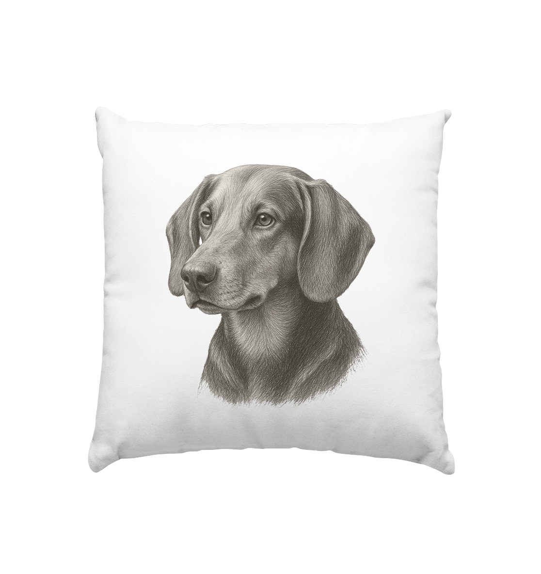 Dekokissen Tiroler Bracke – Für Jagdzimmer & Wohnbereich (40x40 cm)