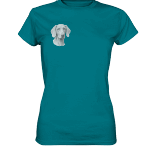 Alternative view of Premium Damen T-Shirt Weimaraner – Jagdhund Shirt