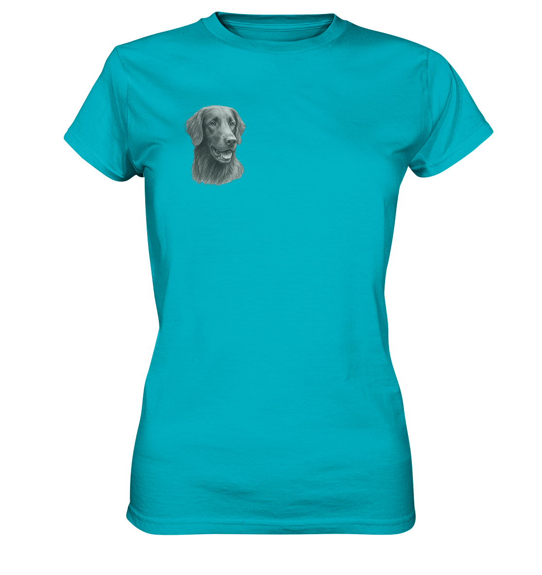 Premium Damen T-Shirt Flat Coated Retriever – Für stilvolle Hundefreunde – Bild 11