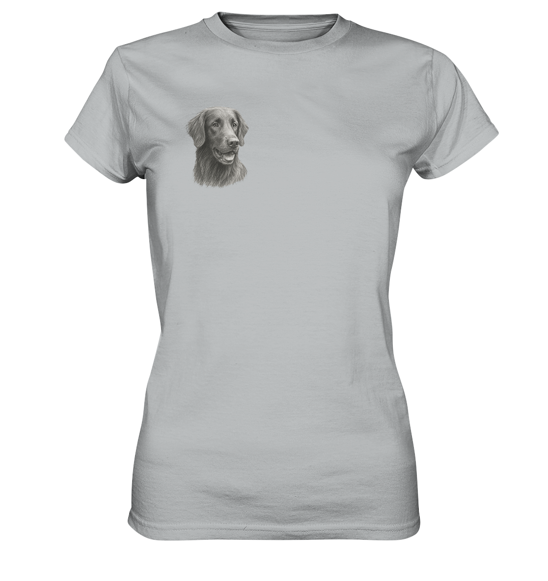 Premium Damen T-Shirt Flat Coated Retriever – Für stilvolle Hundefreunde – Bild 8