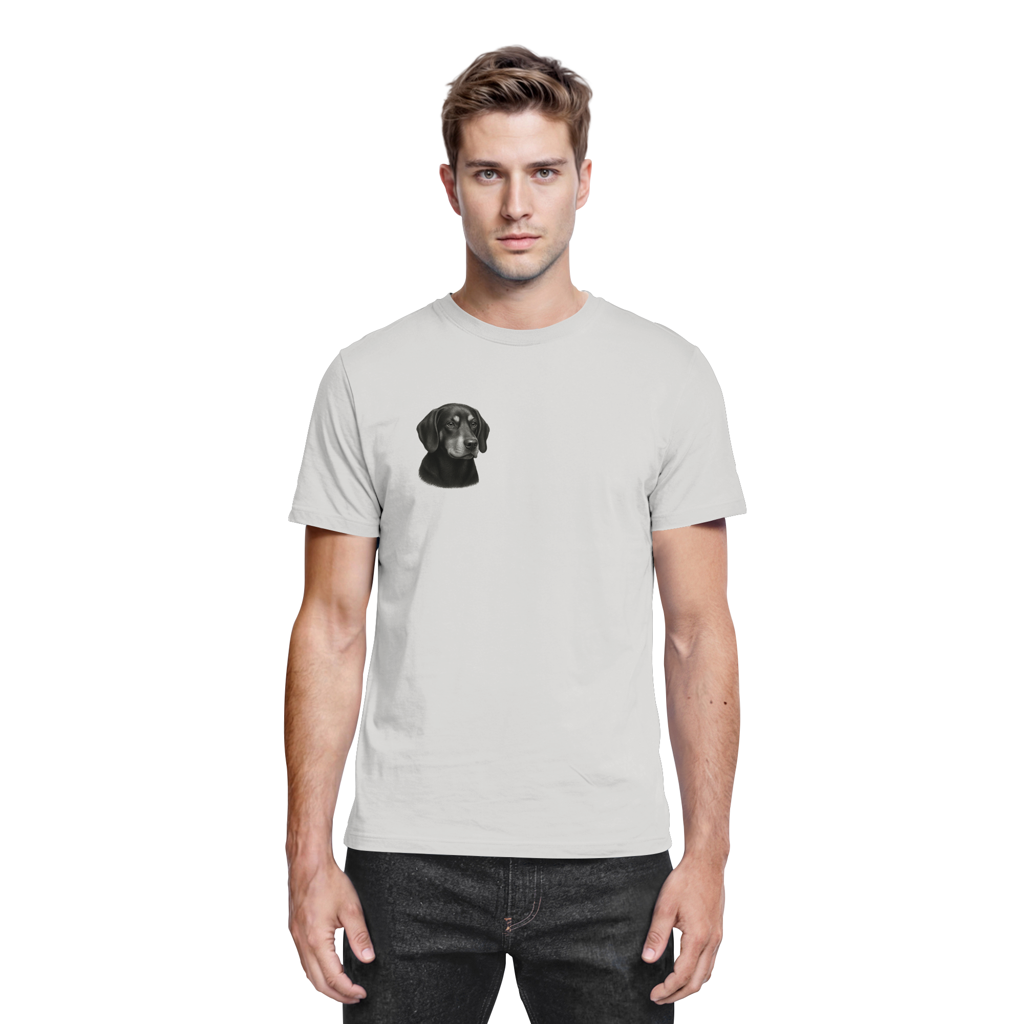 Premium Herren T-Shirt Alpenländische Dachsbracke – Jagdhund Shirt für Jäger – Bild 2