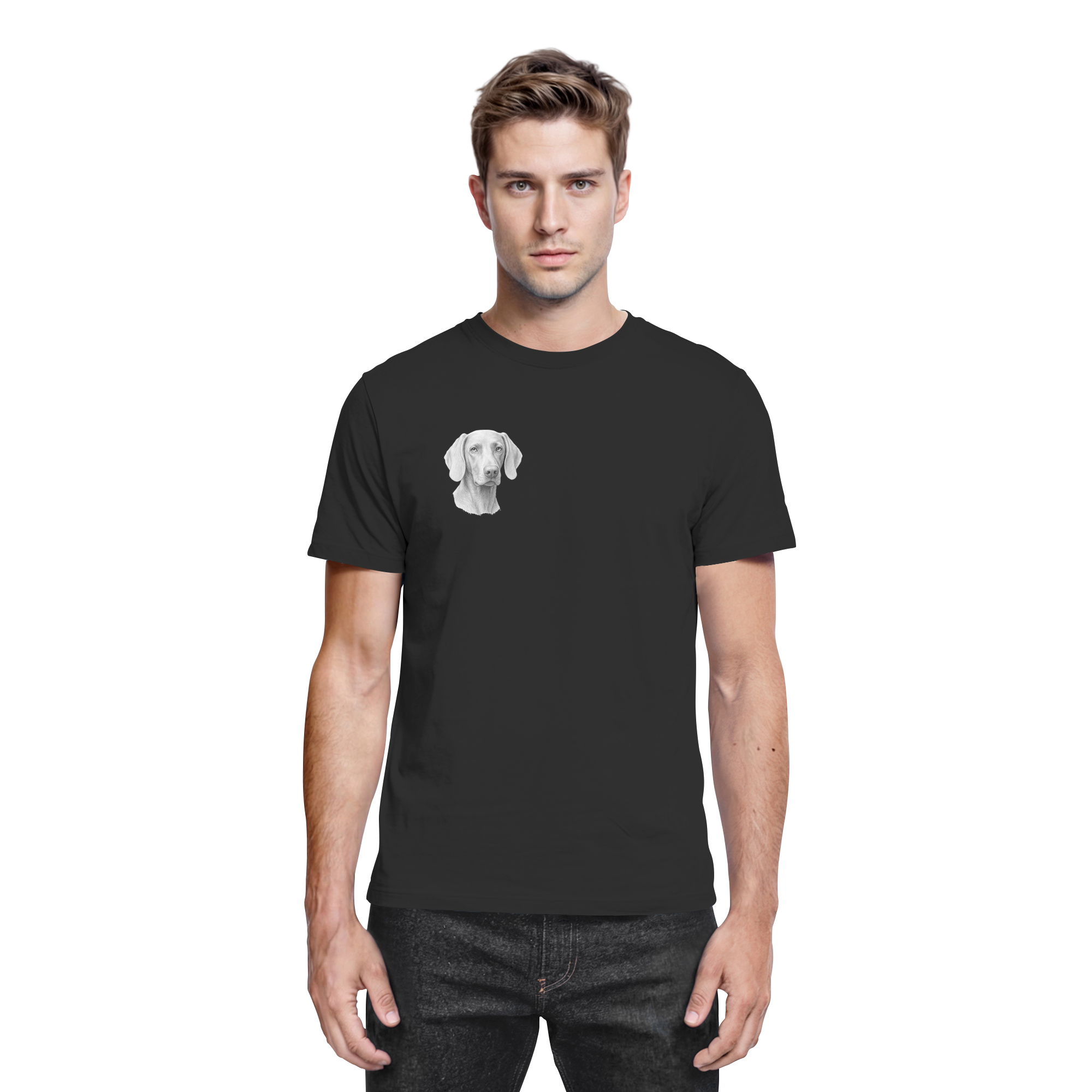 Premium Herren T-Shirt Weimaraner – Jagdhund Shirt – Bild 2