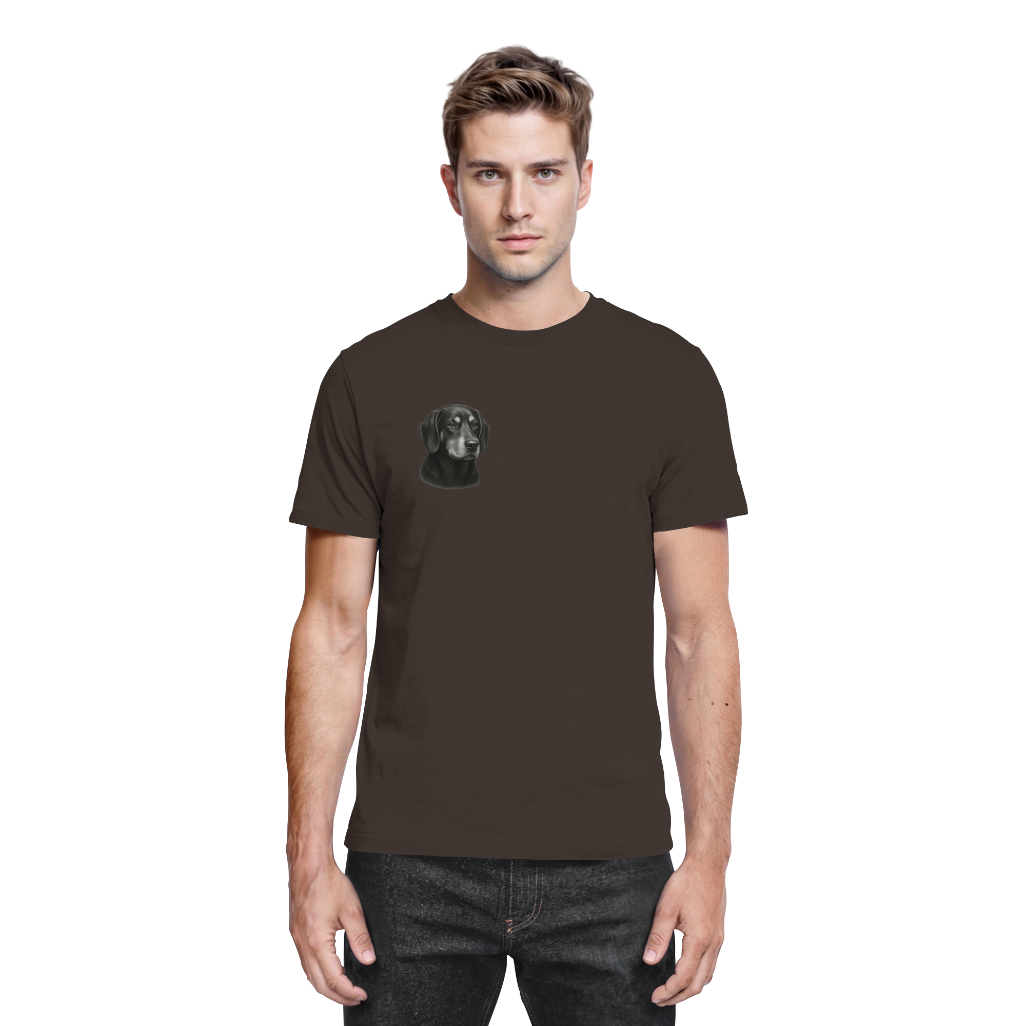 Premium Herren T-Shirt Alpenländische Dachsbracke – Jagdhund Shirt für Jäger – Bild 6