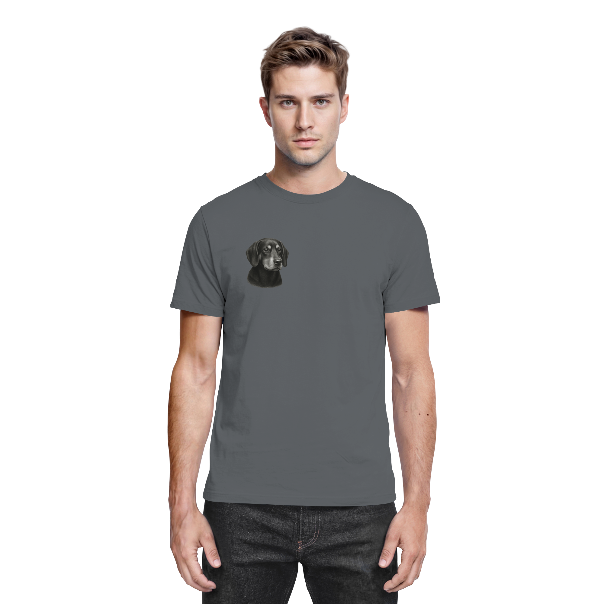 Premium Herren T-Shirt Alpenländische Dachsbracke – Jagdhund Shirt für Jäger – Bild 10