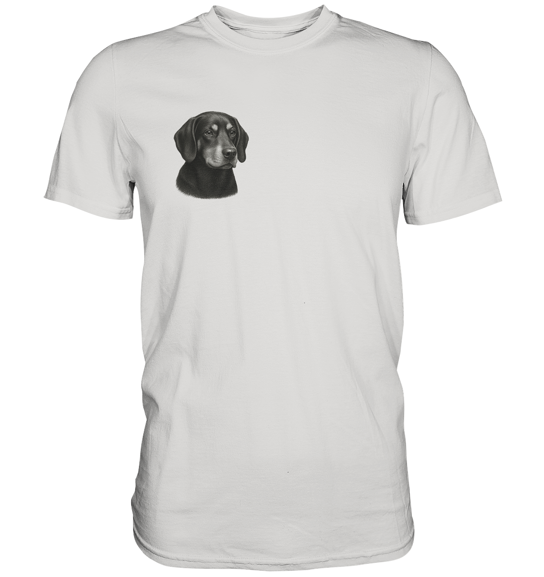 Premium Herren T-Shirt Alpenländische Dachsbracke – Jagdhund Shirt für Jäger
