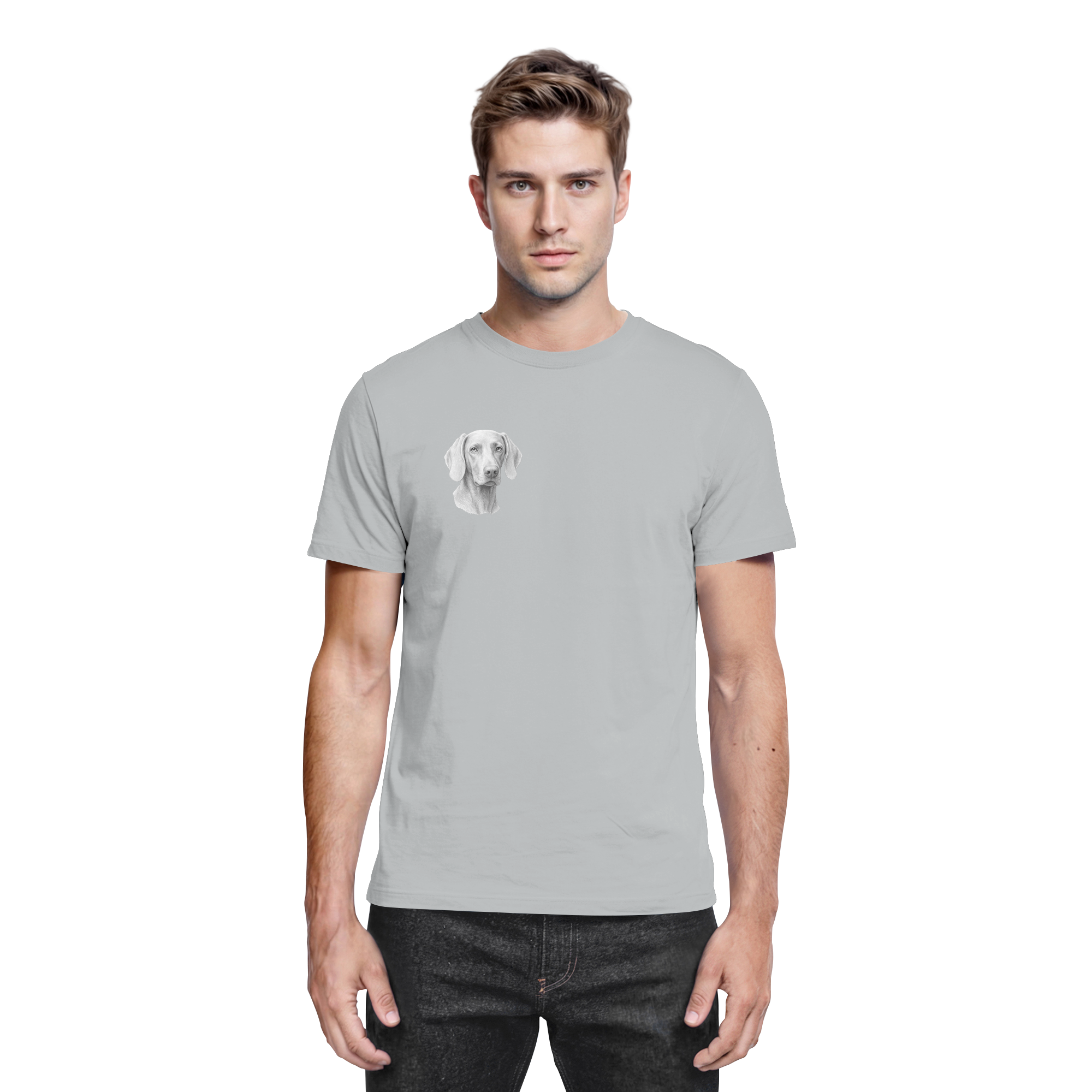 Premium Herren T-Shirt Weimaraner – Jagdhund Shirt – Bild 12