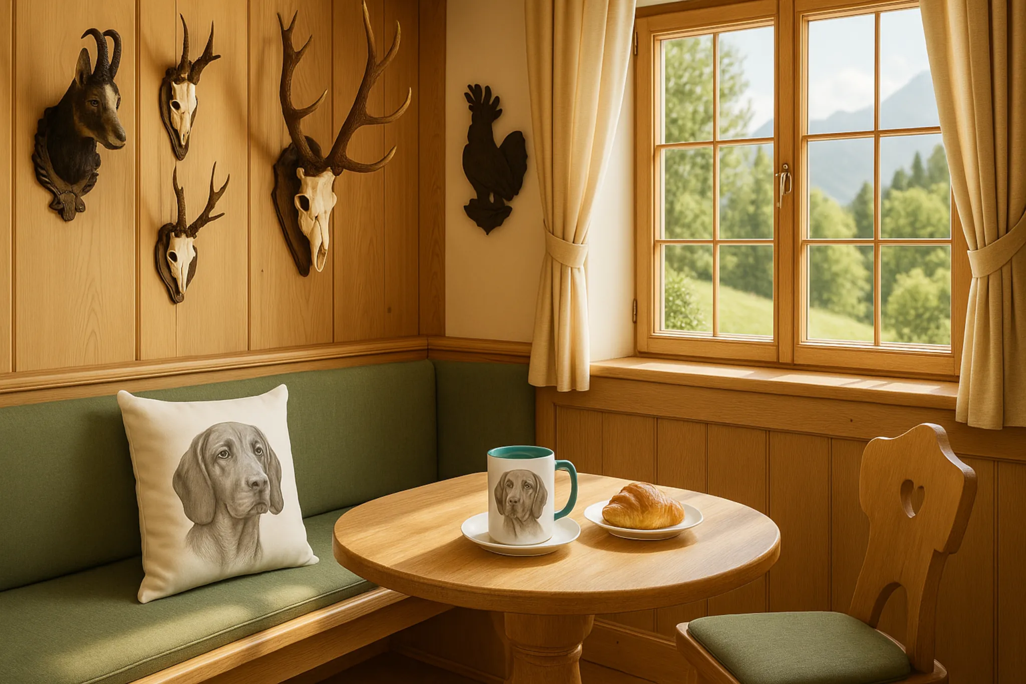 Die Jagdstube von Waidwärts